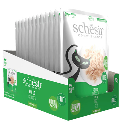 Schesir kapsicka Kuracie  70g obsah